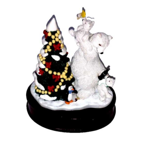 coca cola House of Lloyd  Music box  1996 w Box christmas around the world - Picture 2 of 6